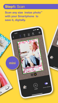 Capture d'écran de l'application instax UP - #2