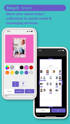 Capture d'écran de l'application instax UP - #8