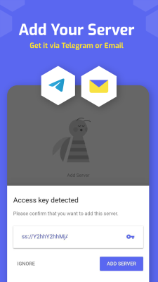 Capture d'écran de l'application BeePass VPN - #3