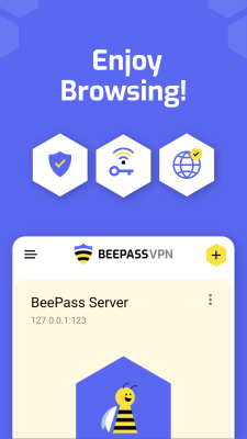 Capture d'écran de l'application BeePass VPN - #4