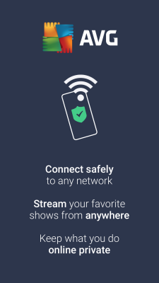 Capture d'écran de l'application AVG Secure VPN - #1