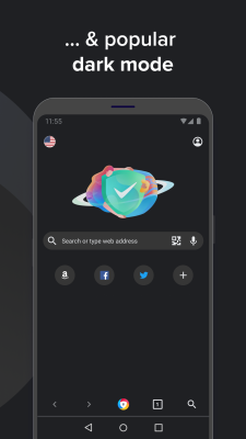 Capture d'écran de l'application AVG Secure Browser - #7