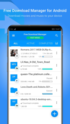 Capture d'écran de l'application Free Download Manager - FDM - #1