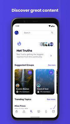 Capture d'écran de l'application Truth Social - #5