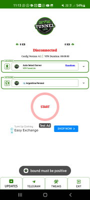 Capture d'écran de l'application MTM Tunnel Lite - #2