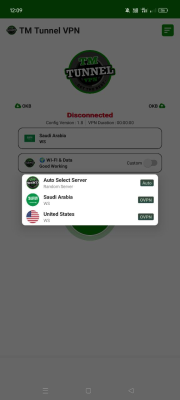 Capture d'écran de l'application TM Tunnel VPN - #2