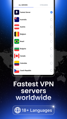 Capture d'écran de l'application VPN Lumos - #2