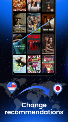 Capture d'écran de l'application VPN Lumos - #7