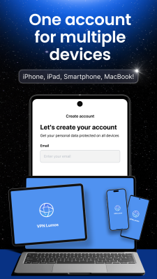 Capture d'écran de l'application VPN Lumos - #8