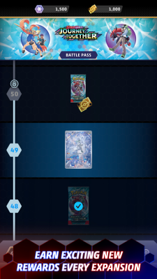 Capture d'écran de l'application JCC Pokémon Live - #5