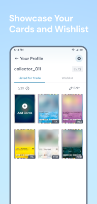Capture d'écran de l'application PokeTrade - #3