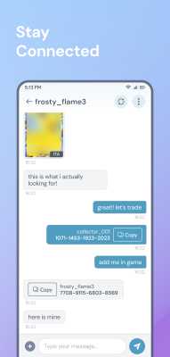 Capture d'écran de l'application PokeTrade - #5