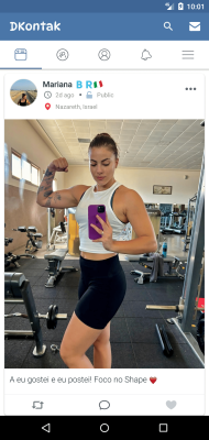 Capture d'écran de l'application DKon - Social Network & Messenger - #2