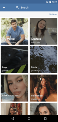 Capture d'écran de l'application DKon - Social Network & Messenger - #4
