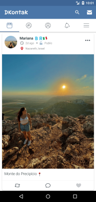 Capture d'écran de l'application DKon - Social Network & Messenger - #8