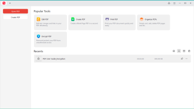 Capture d'écran de l'application JOPDF - #3