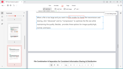 Capture d'écran de l'application JOPDF - #4