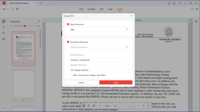 Capture d'écran de l'application JOPDF - #6