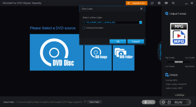 Capture d'écran de l'application WonderFox DVD Ripper Speedy - #2