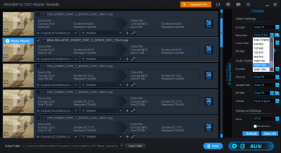 Capture d'écran de l'application WonderFox DVD Ripper Speedy - #4