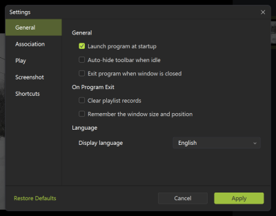 Capture d'écran de l'application AWZ Media Player - #4