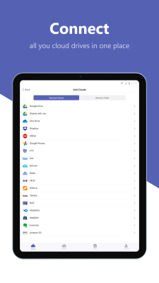 Capture d'écran de l'application MultCloud - #3
