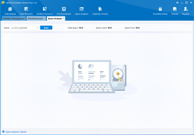 Capture d'écran de l'application MiniTool Partition Wizard Free - #4