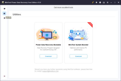 Capture d'écran de l'application MiniTool Power Data Recovery Free Edition - #3