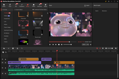 Capture d'écran de l'application MiniTool MovieMaker Free - #4