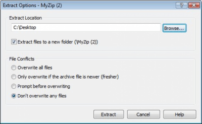 Capture d'écran de l'application Express Zip Plus - #3