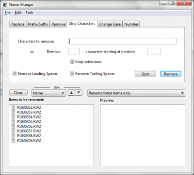 Capture d'écran de l'application Name Munger - #4