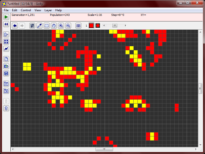 Capture d'écran de l'application Golly - #1