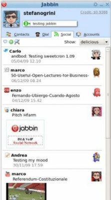 Capture d'écran de l'application Jabbin - #3