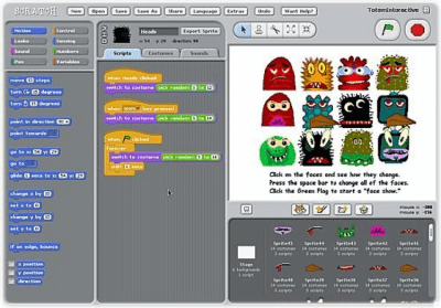 Capture d'écran de l'application Scratch - #1