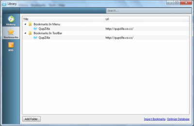Capture d'écran de l'application QupZilla Portable - #3