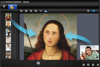 Capture d'écran de l'application ArcSoft WebCam Companion - #1