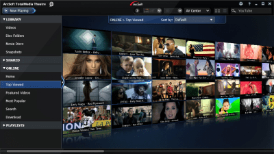 Capture d'écran de l'application ArcSoft TotalMedia Theatre - #3
