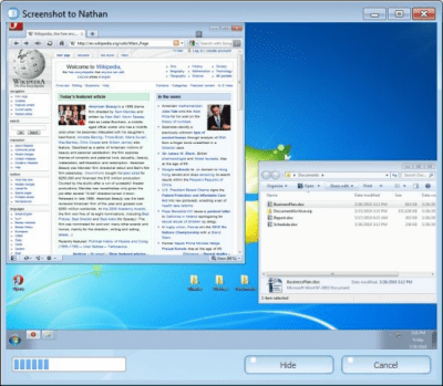 Capture d'écran de l'application Brosix - #5
