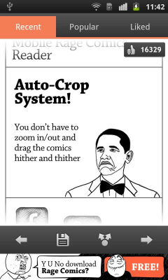 Capture d'écran de l'application Rage Comics :) - #3