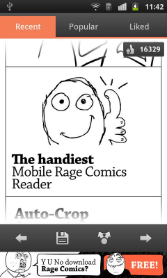Capture d'écran de l'application Rage Comics :) - #4
