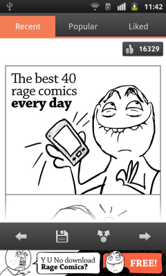 Capture d'écran de l'application Rage Comics :) - #5