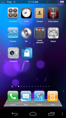 Capture d'écran de l'application Fake iPhone 5 - #4