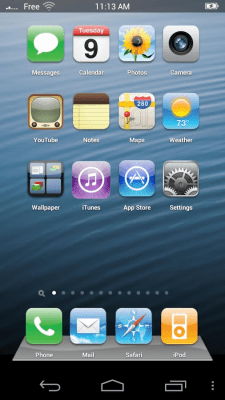 Capture d'écran de l'application Fake iPhone 5 - #5