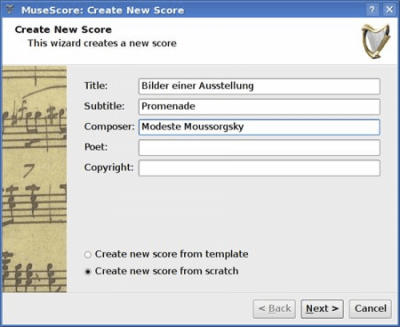 Capture d'écran de l'application MuseScore Windows - #3