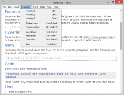 Capture d'écran de l'application Texts - #3