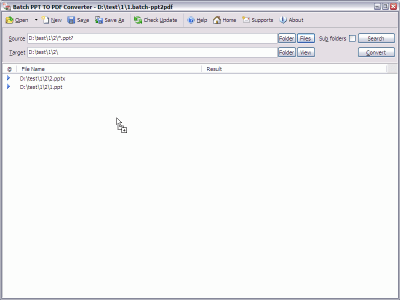 Capture d'écran de l'application Batch PPT to PDF Converter - #2