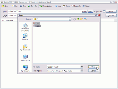 Capture d'écran de l'application Batch PPT to PDF Converter - #3