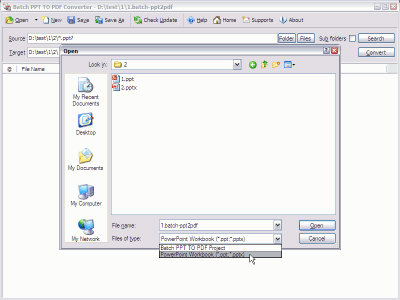 Capture d'écran de l'application Batch PPT to PDF Converter - #4