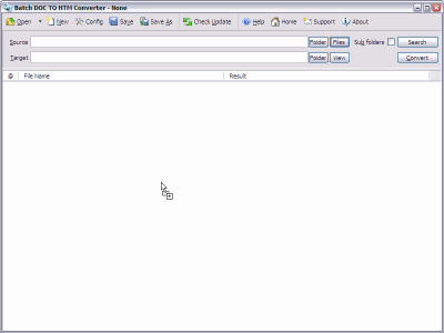 Capture d'écran de l'application Batch Word to HTML Converter - #5