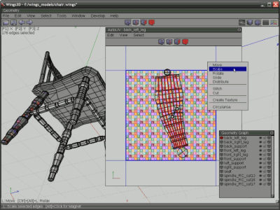 Capture d'écran de l'application Wings 3D - #5